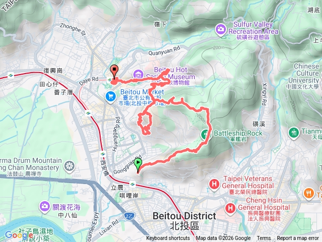 軍艦岩丹鳳山登山步道