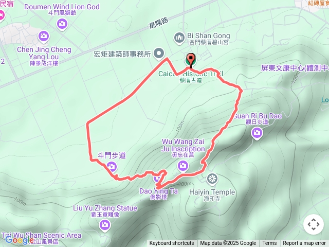 太武山：蔡厝古道-斗門古道