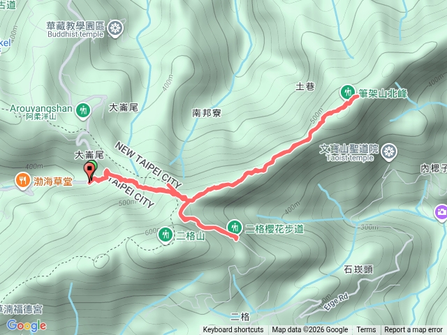 筆架山(指南路綠豆湯10號8號7.7號折返)預覽圖