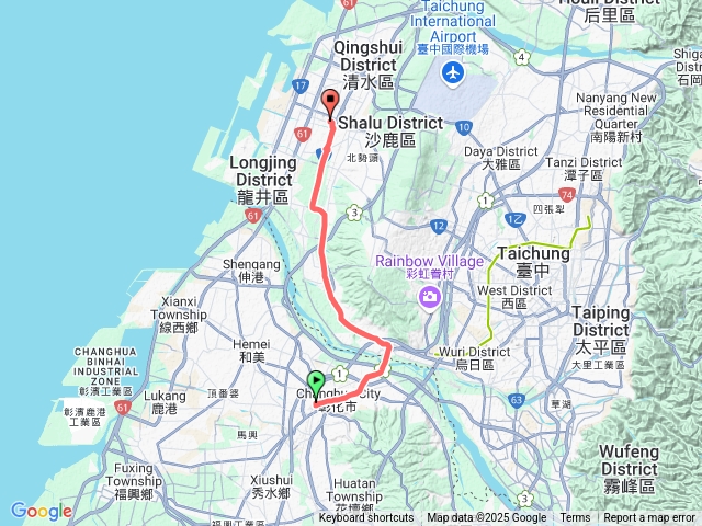 彰化至梧棲徒步旅行