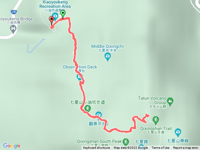 小油坑-七星山主峰