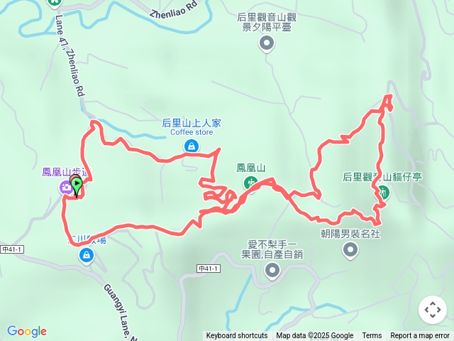 后里鳳凰山觀音山步道