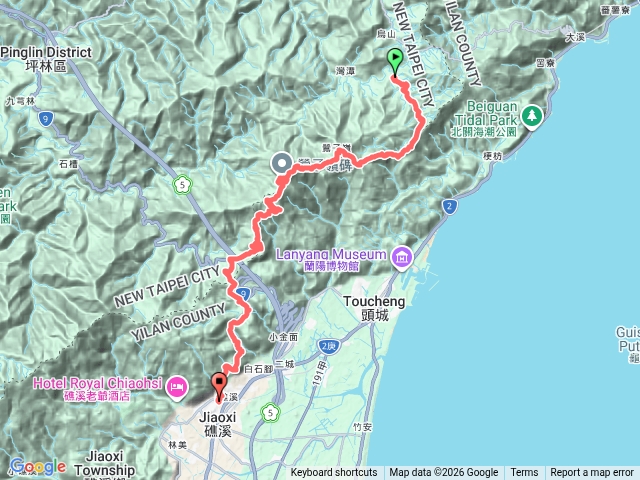 SBT雪山山脈大縱走：第二段後段（坪溪、太和山、鷹子嶺、四堵戰備道、跑馬古道）