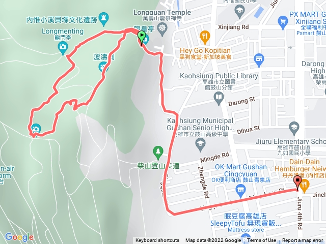 北壽山一段路