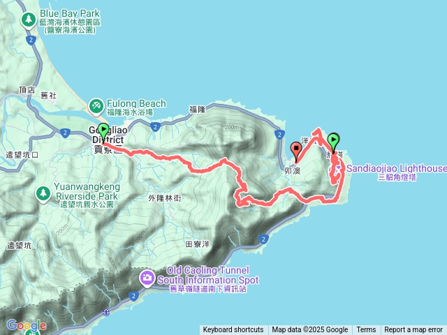 福隆-福卯古道-萊萊古道-馬崗-三貂角-卯澳(2025-08-09)預覽圖
