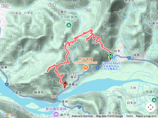 大茅埔山&天冷山20250518
