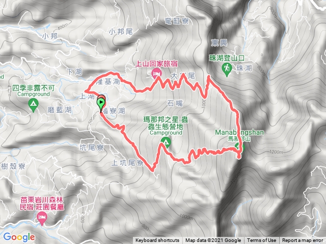 2021/11/20 馬那邦山第二停車場