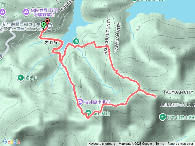 2025/11/22 桃園小百岳 石牛山 O繞