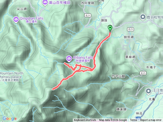 竹子山古道+阿里磅瀑布預覽圖