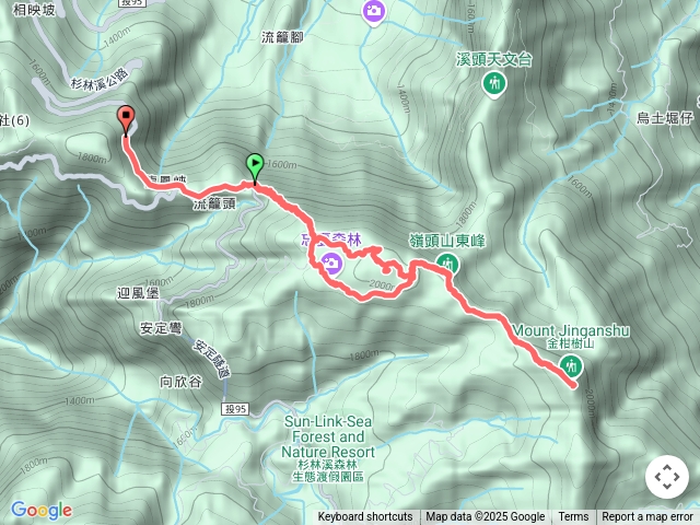 嶺頭山，金柑樹山