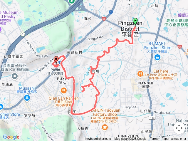 廣仁宮-石門大圳-埔心站