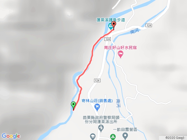 蓬萊溪護魚步道