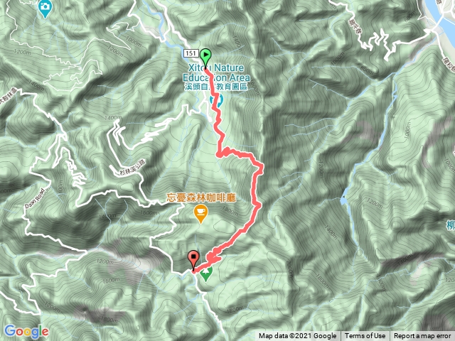 溪頭-杉林溪縱走