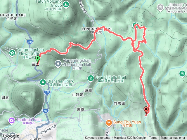 苗圃至擎天崗環形步道接內寮古道預覽圖