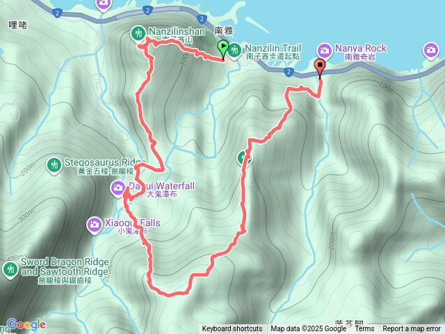 保羅尖雙鬼小霸尖石梯嶺