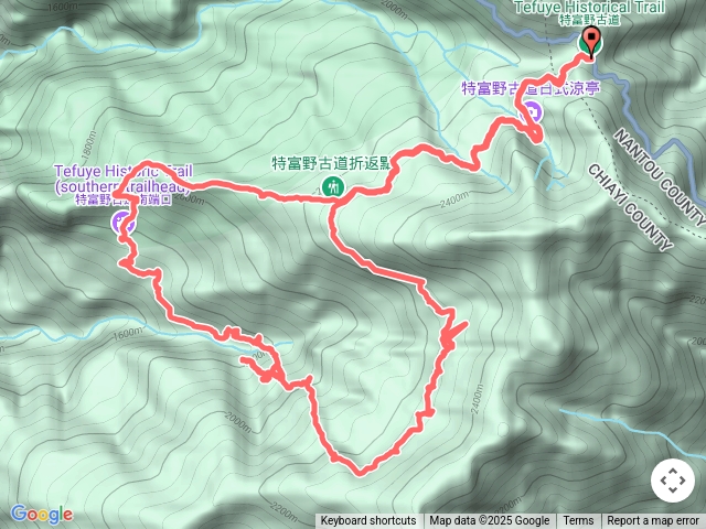 特富野舊鐵道拉拉喀斯大P繞