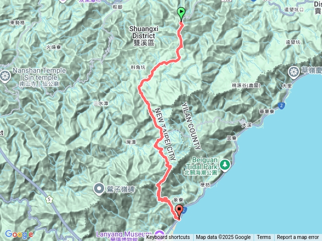 坪溪古道-石空古道-外澳沙灘