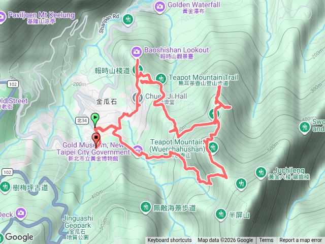 2026 06 14 報時山~復興山~心洞~星洞~煙囪山~哈巴狗岩~無耳茶壺山~金老二