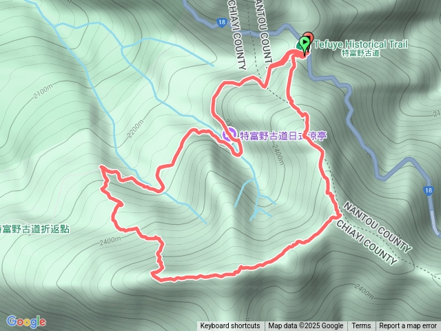 兒玉山+東水山+特富野古道O繞