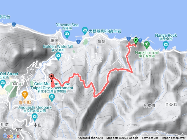 劍龍嶺廢菸道下山
