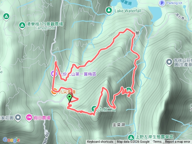 國姓-九份二山-艱難路線大O預覽圖