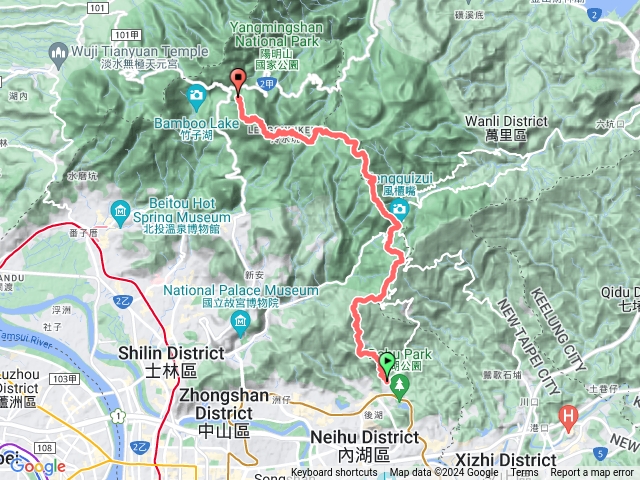 大縱走第三段第四段