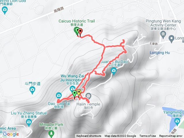 小百岳集起來一202210291026-太武山四堡線