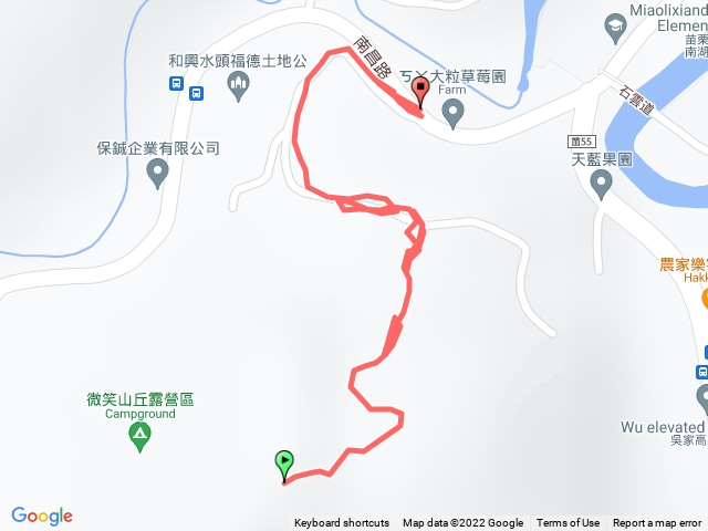 🔺苗栗/大湖/壢底寮山，H369m（土調局圖根點 | 高35）