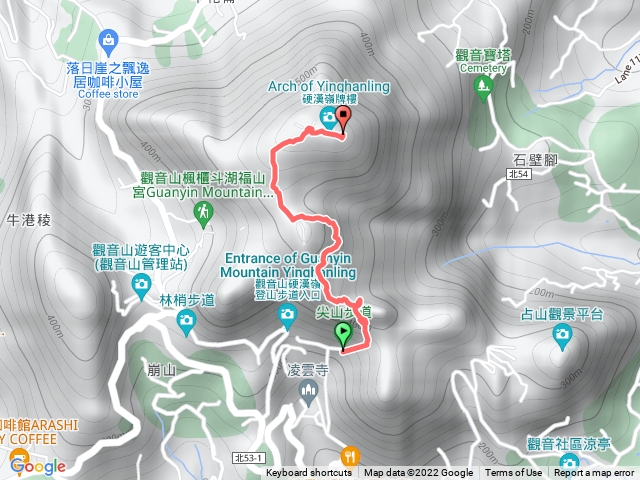 觀音山大峭壁
