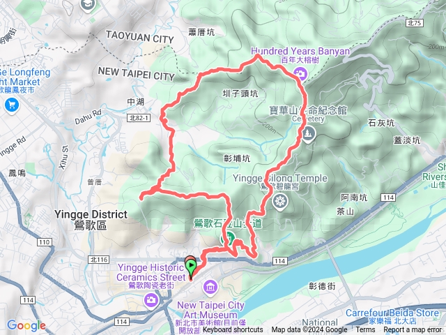 環鶯歌登山步道