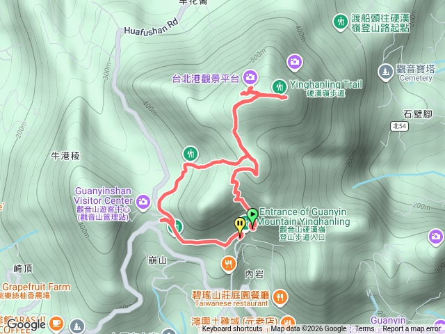 硬漢嶺登山步道預覽圖