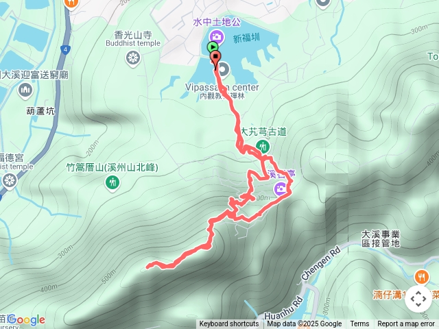 溪洲山-大艽宮路線