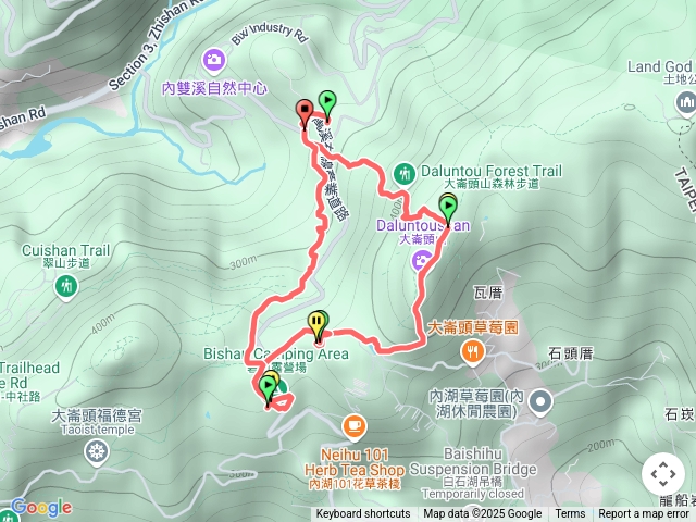 大崙頭山～碧溪步道