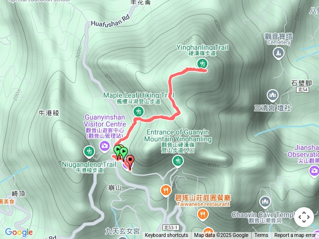 五股觀音山硬漢嶺