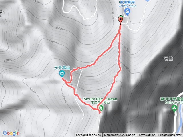 向天湖山+光天高山順時鐘O型