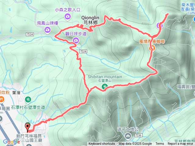 20250112  石壁潭生態步道　石壁潭山　觀日亭古道　中坑山　飛鳳山步道　飛鳳山　觀日亭古道　石壁潭生態步預覽圖