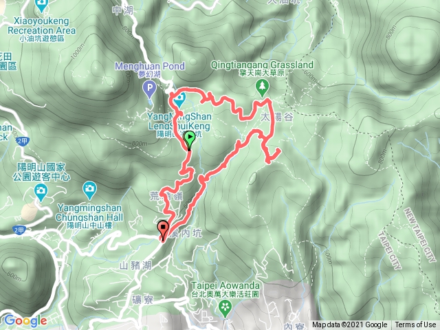 涓絲瀑布擎天崗O型