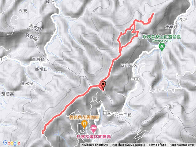 大內坪山～食水窩山～橫屏背山