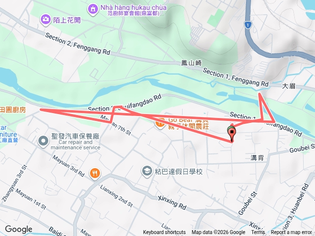 鳳山溪堤防步道健走