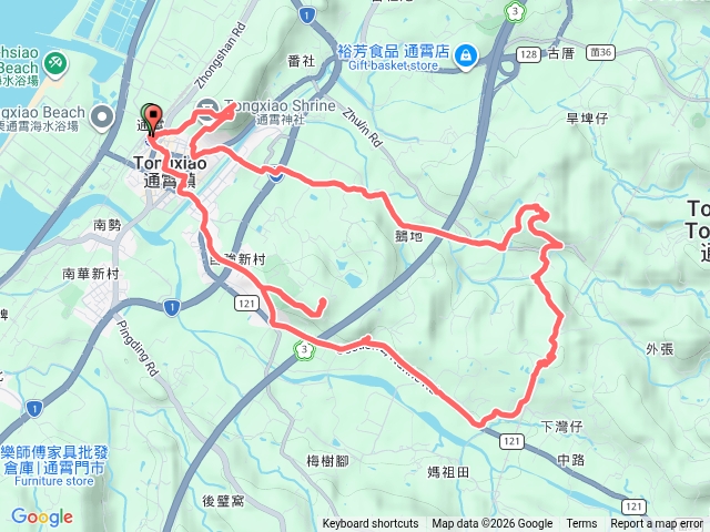 涼涼團04-08通霄牛尿坂山圳頭肚山虎形山虎頭山.gpx預覽圖