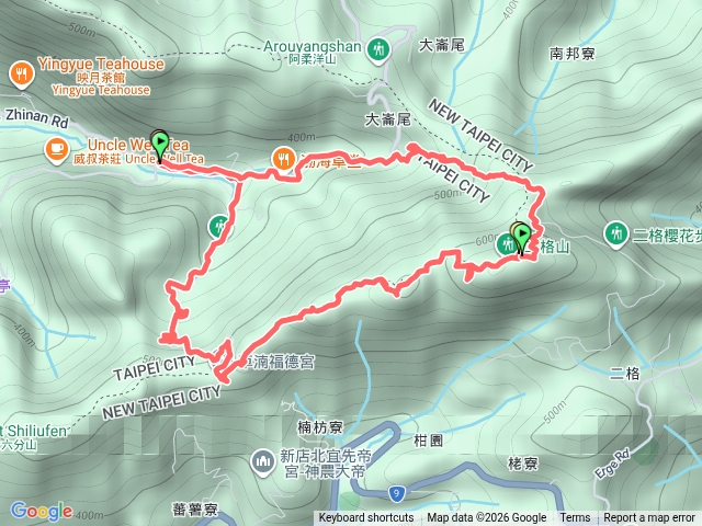 小百岳集起來二格山登山步道(草湳線)202603141534