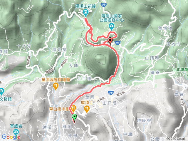 天母古道陽明山遊客中心