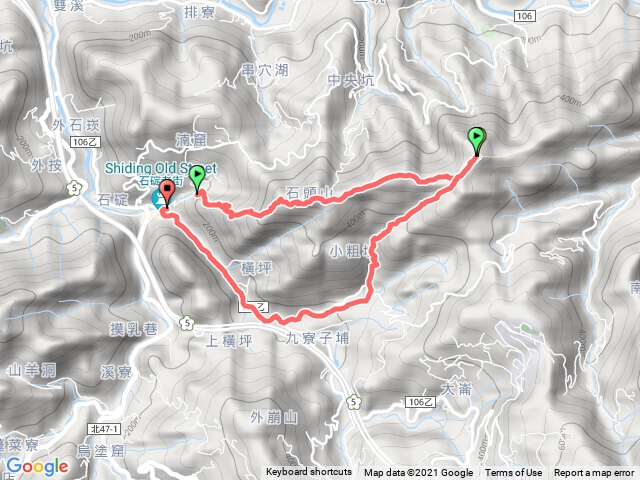 石碇皇帝墊東西峰