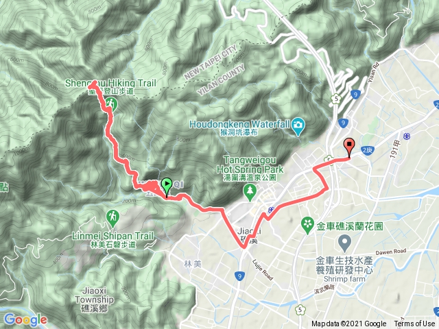聖母步道抹茶山
