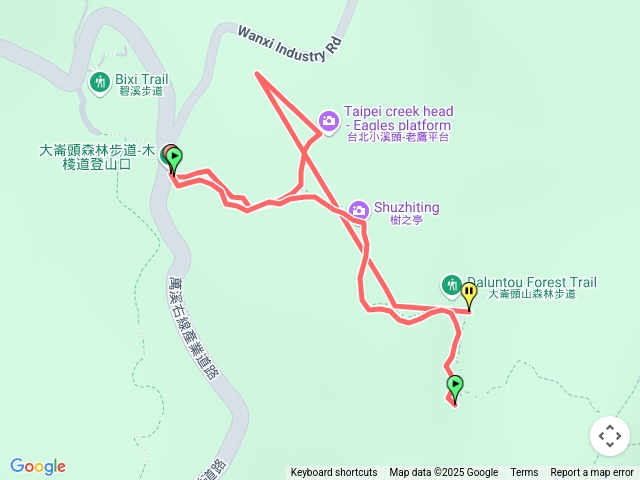 大崙頭森林步道