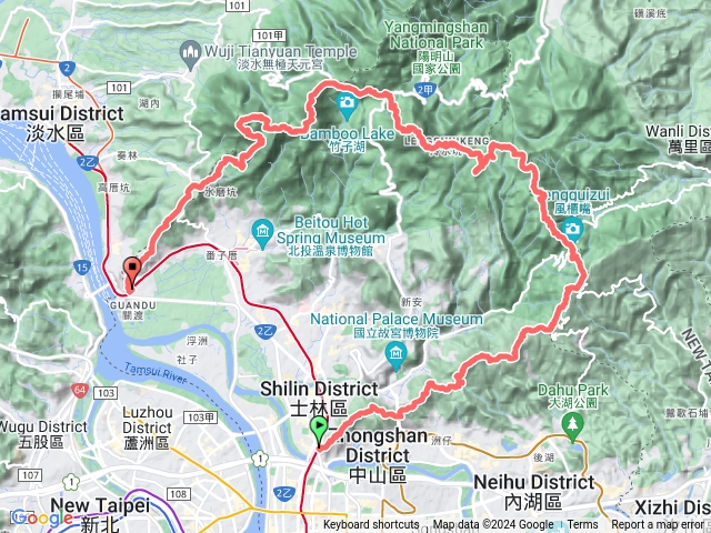 陽明山16連峰進化版（給自稱肉腳的人）