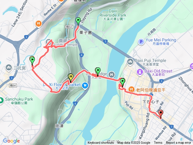 20250913 大溪齋明寺古道 齋明寺 御成古道 桃園大圳三號隧道  大溪橋 中正公園預覽圖