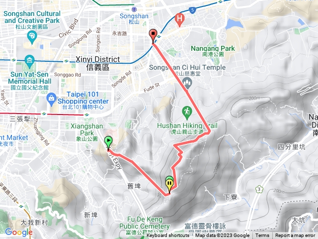 象山虎山獅山連走