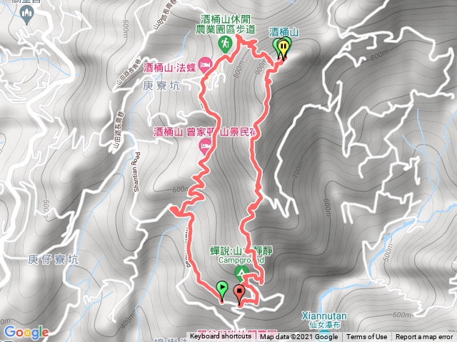 暗影山西北稜南稜O型