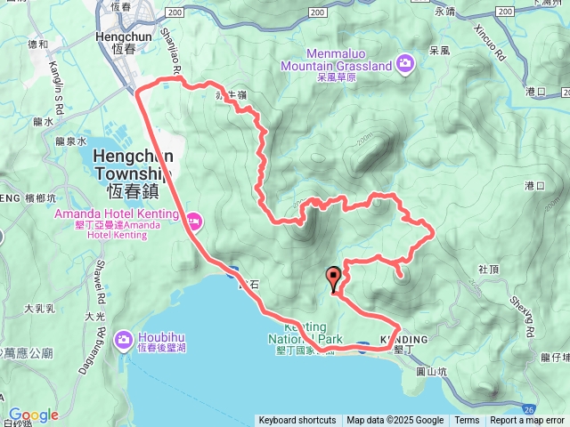 20240303恆春大縱走(鎮南宮進、大尖山出)